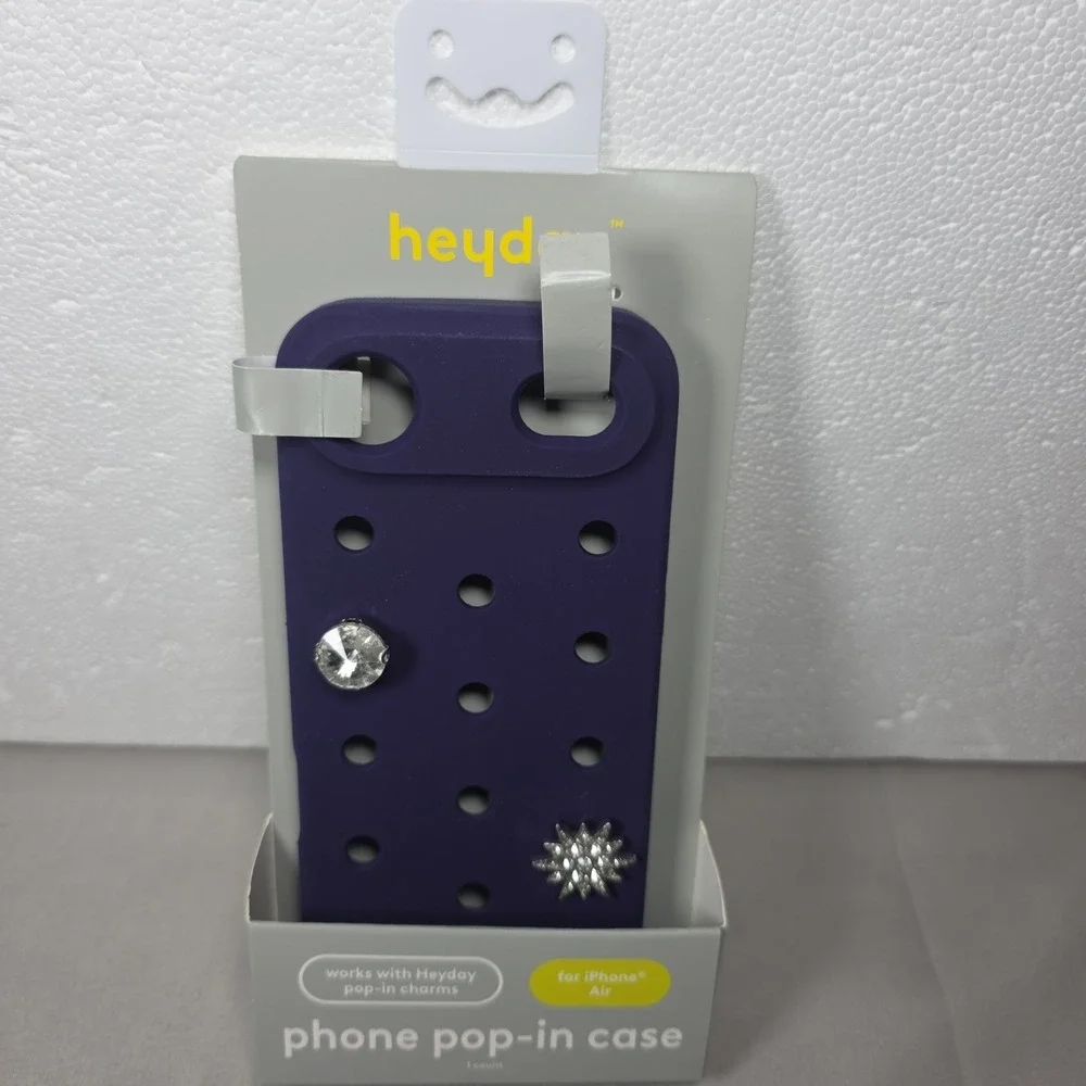 Heyday Pop In Phone Case iPhone Air Silicone Charms Blue